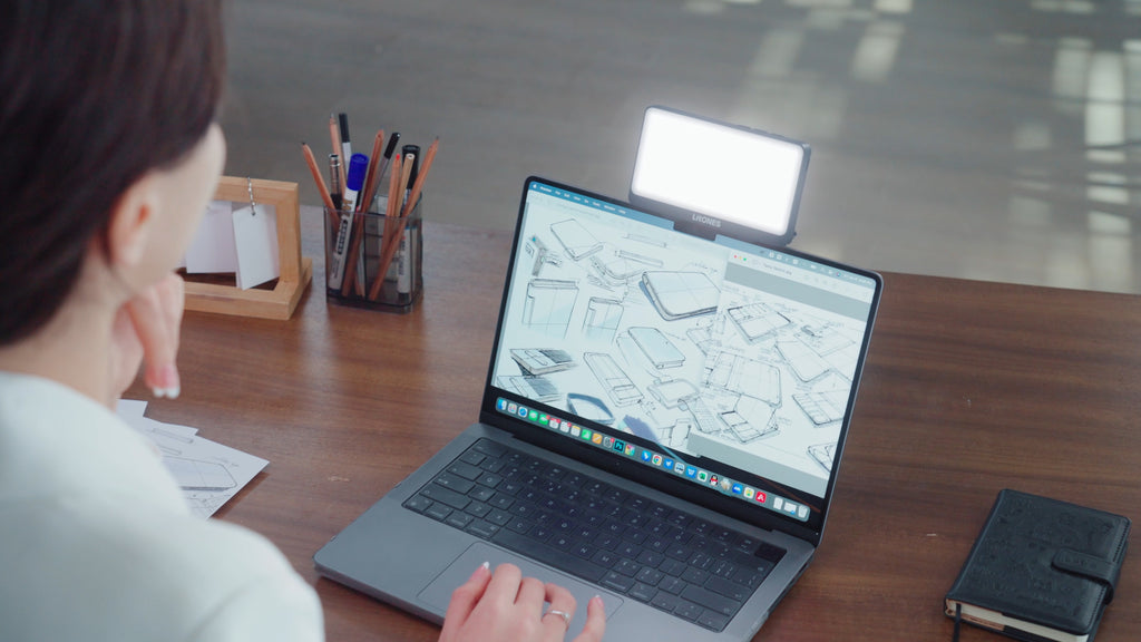 Introducing LitONES Square 3 Video Conference light