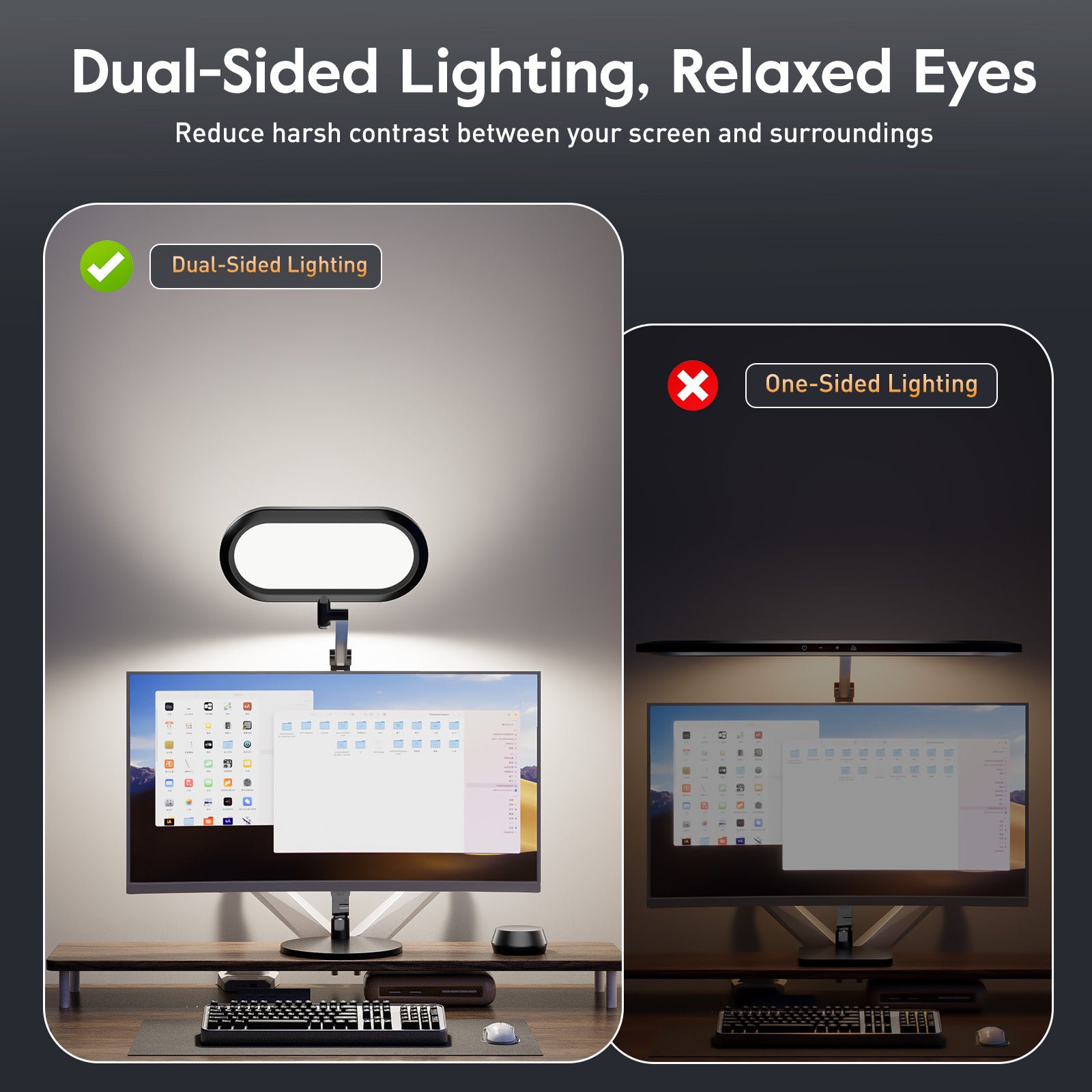 LitONES Home Office Light with Stand