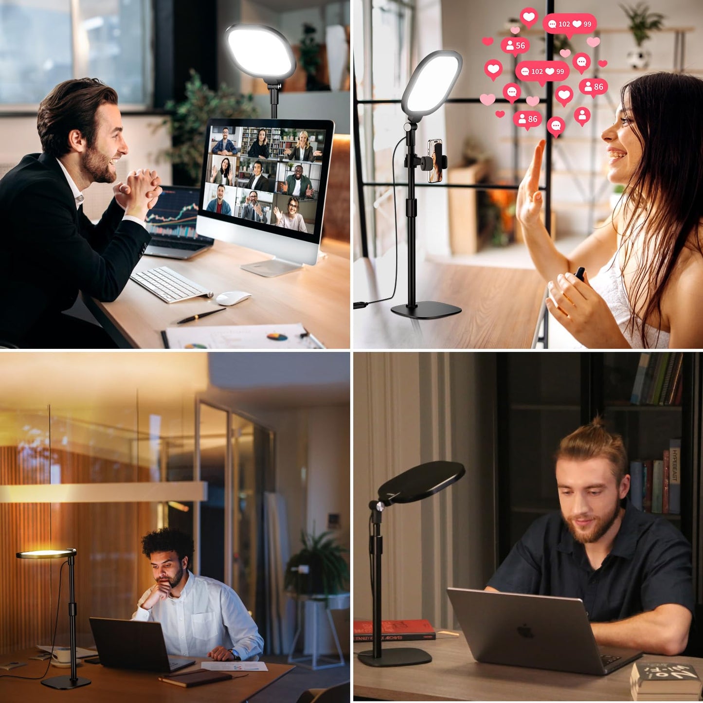 LitONES Home Office Light with Stand