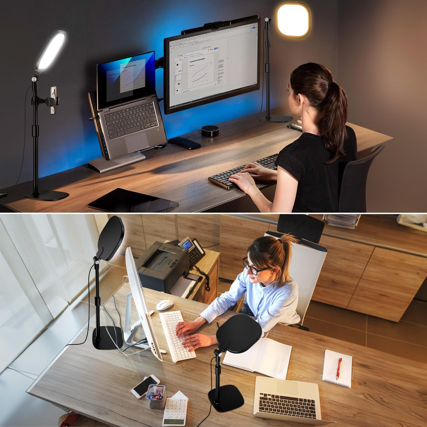 LitONES Home Office Light with Stand