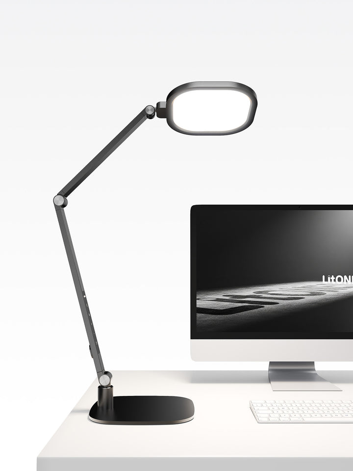 Edge-Lit Home Office Lighting with Stand ComforGlow F630