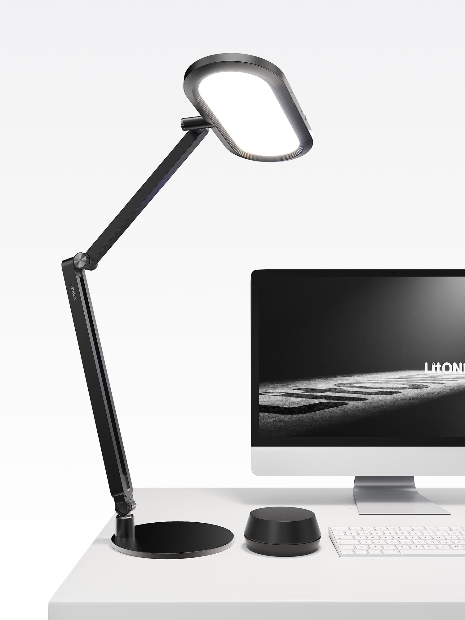 Double-Sided Home Office Lighting with Stand - EaseGlow H02