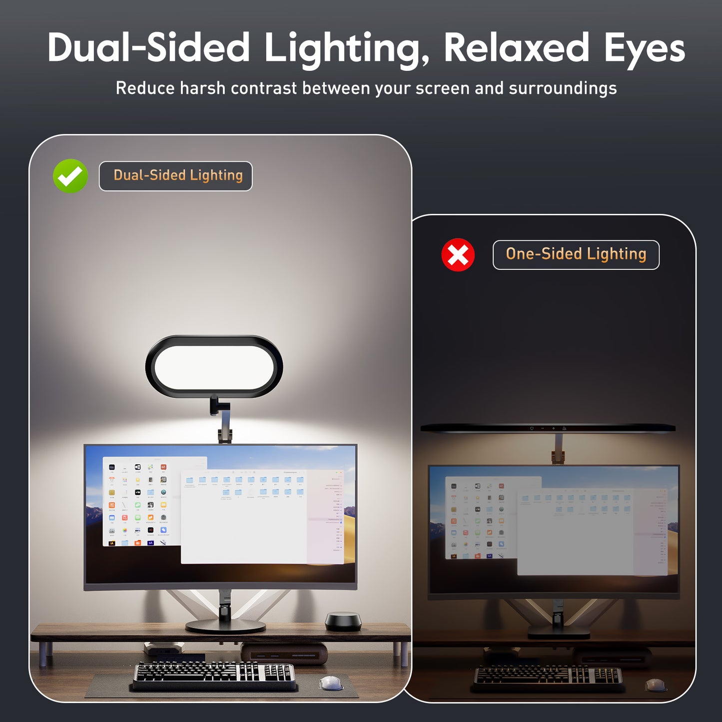 LitONES Home Office Light with Stand