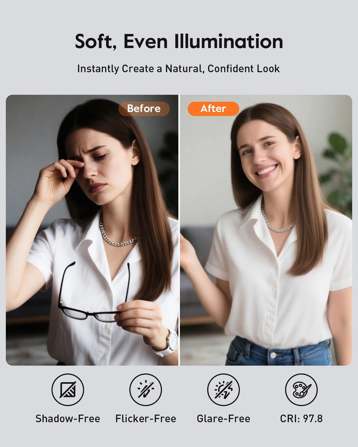 On-Camera Portable Lighting - VersaGlow F682