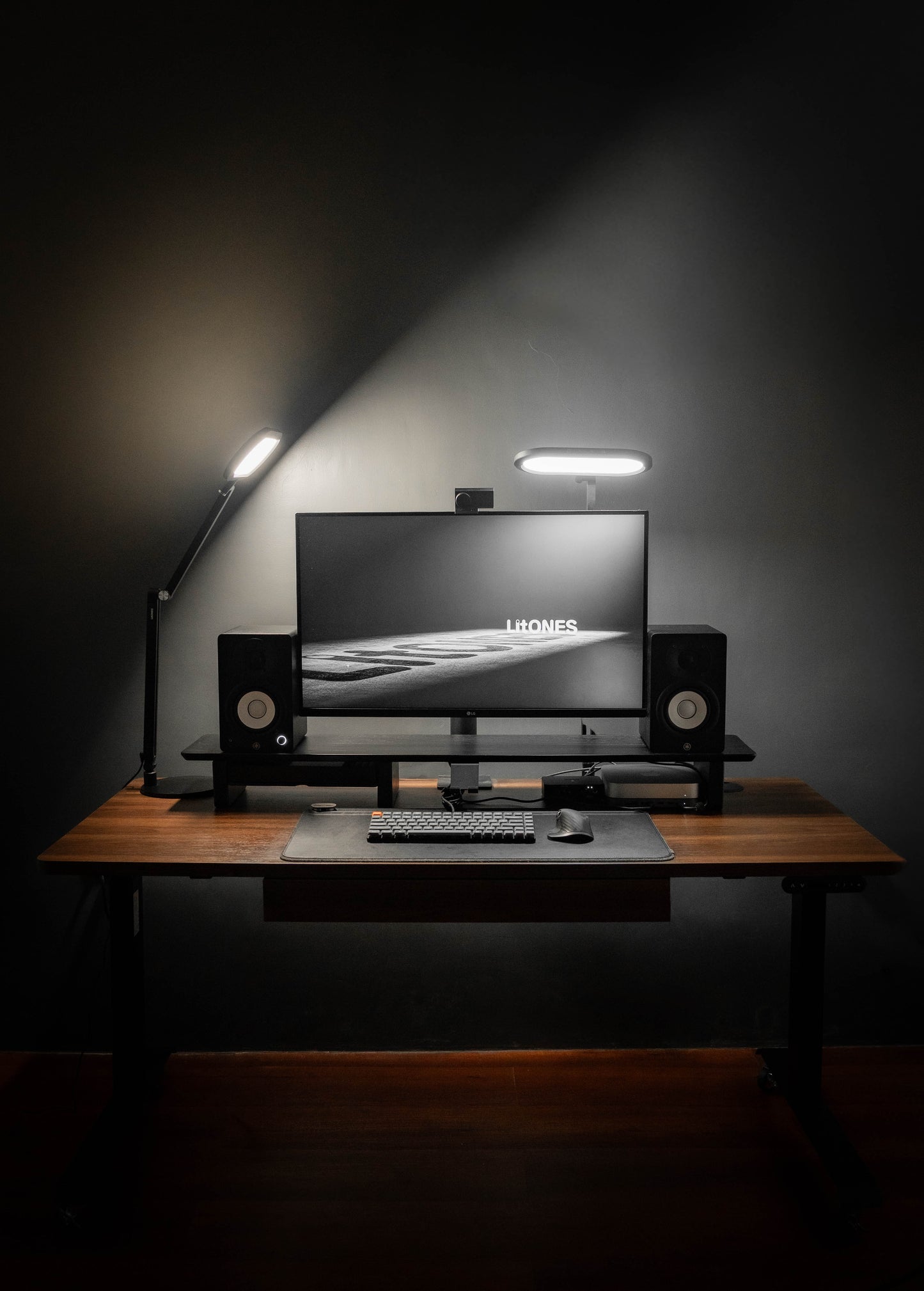 Double-Sided Home Office Lighting with Clamp - EaseGlow H01 – 2-Pack Dual-Lamp Bundle