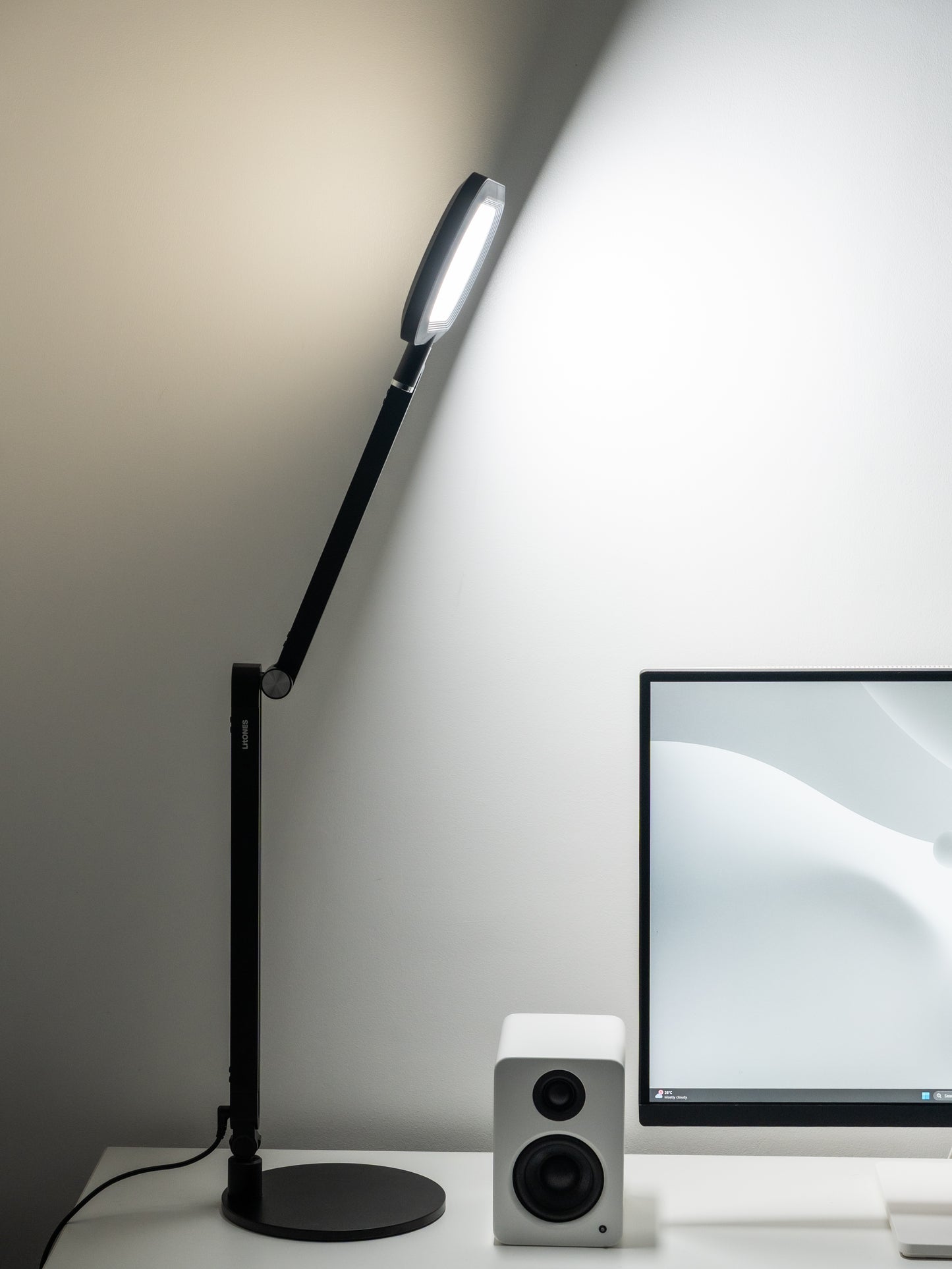 Double-Sided Home Office Lighting with Stand - EaseGlow H02