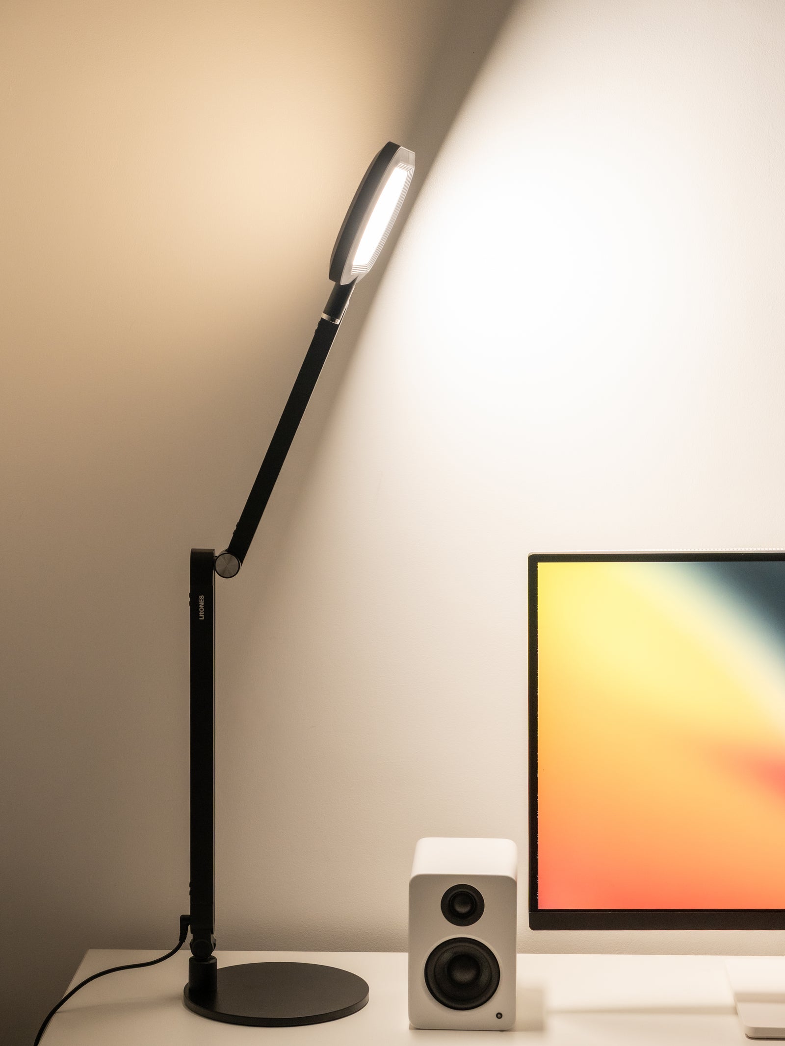 Double-Sided Home Office Lighting with Stand - EaseGlow H02