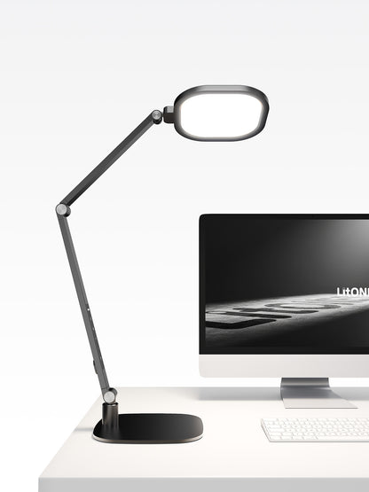 Edge-Lit Home Office Lighting with Stand - ComforGlow F630