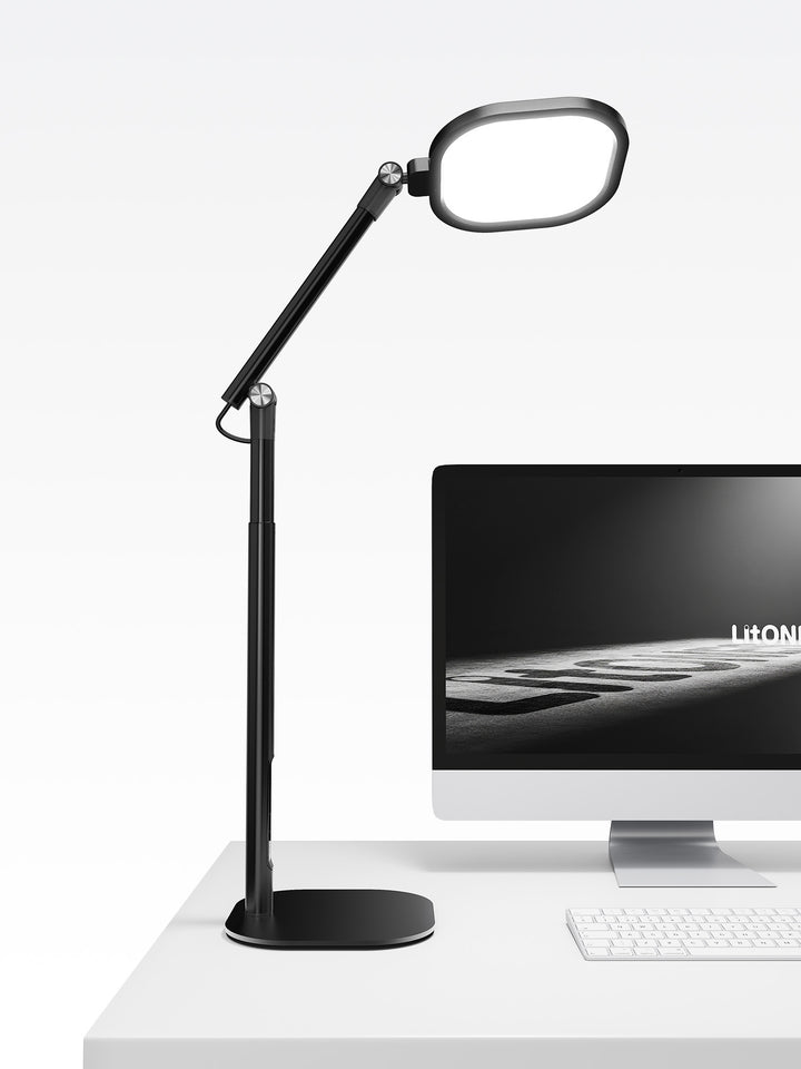 Extended Height Home Office Lighting with Stand - ComforGlow F650