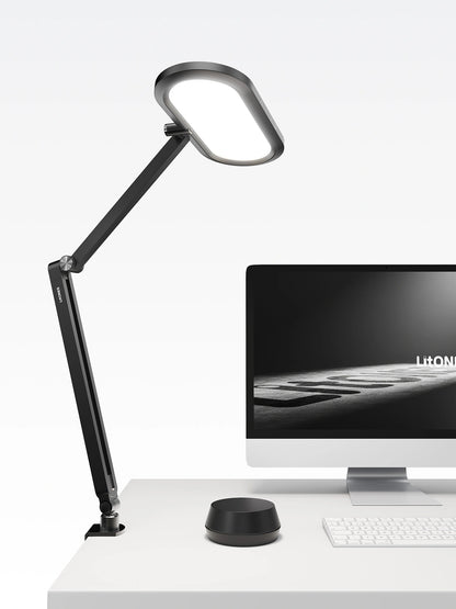 Double-Sided Home Office Lighting with Clamp - EaseGlow H01