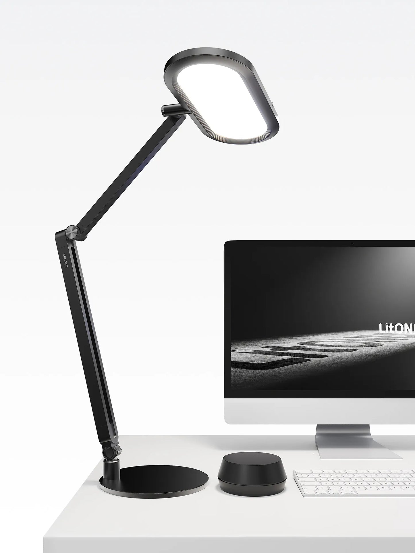 Double-Sided Home Office Lighting with Stand - EaseGlow H02