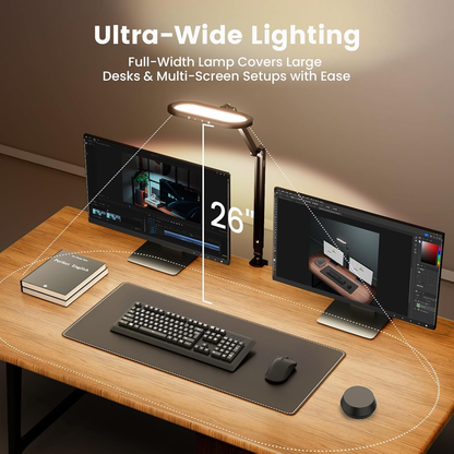 LitONES Home Office Light with Clamp
