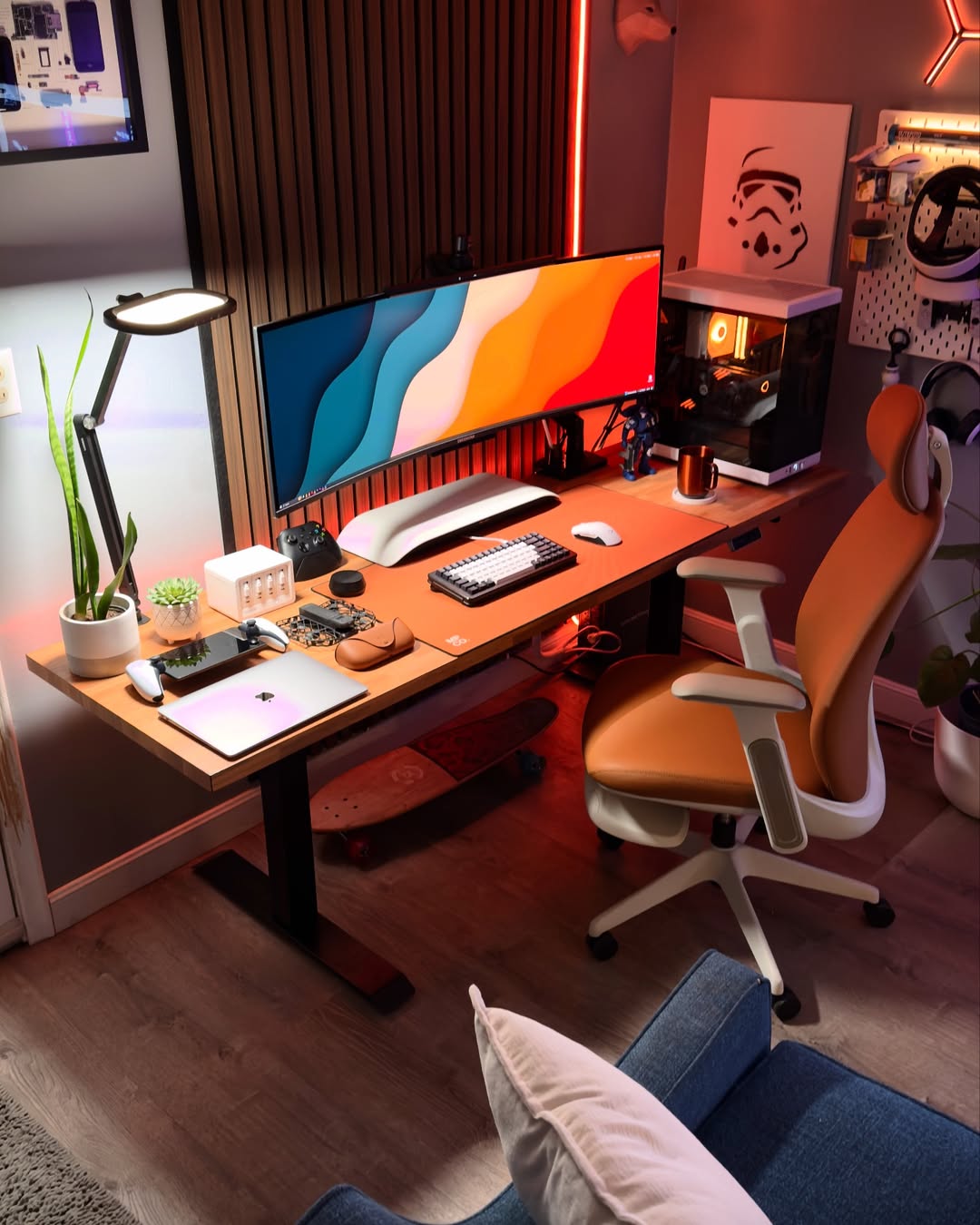 LitONES Home Office Light with Clamp